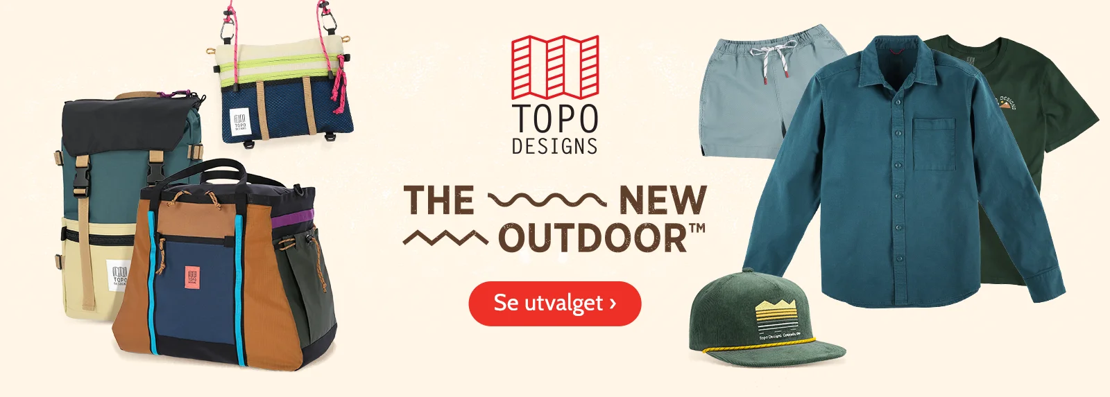 Topo Designs – the new outdoor – se utvalget